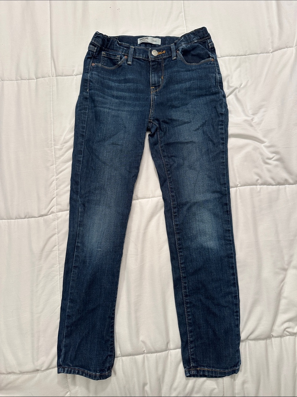 Dark Blue Kid’s Skinny Jeans